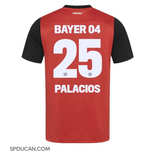 Muški Nogometni Dres Bayer Leverkusen Exequiel Palacios #25 Domaci 2024-25 Kratak Rukav